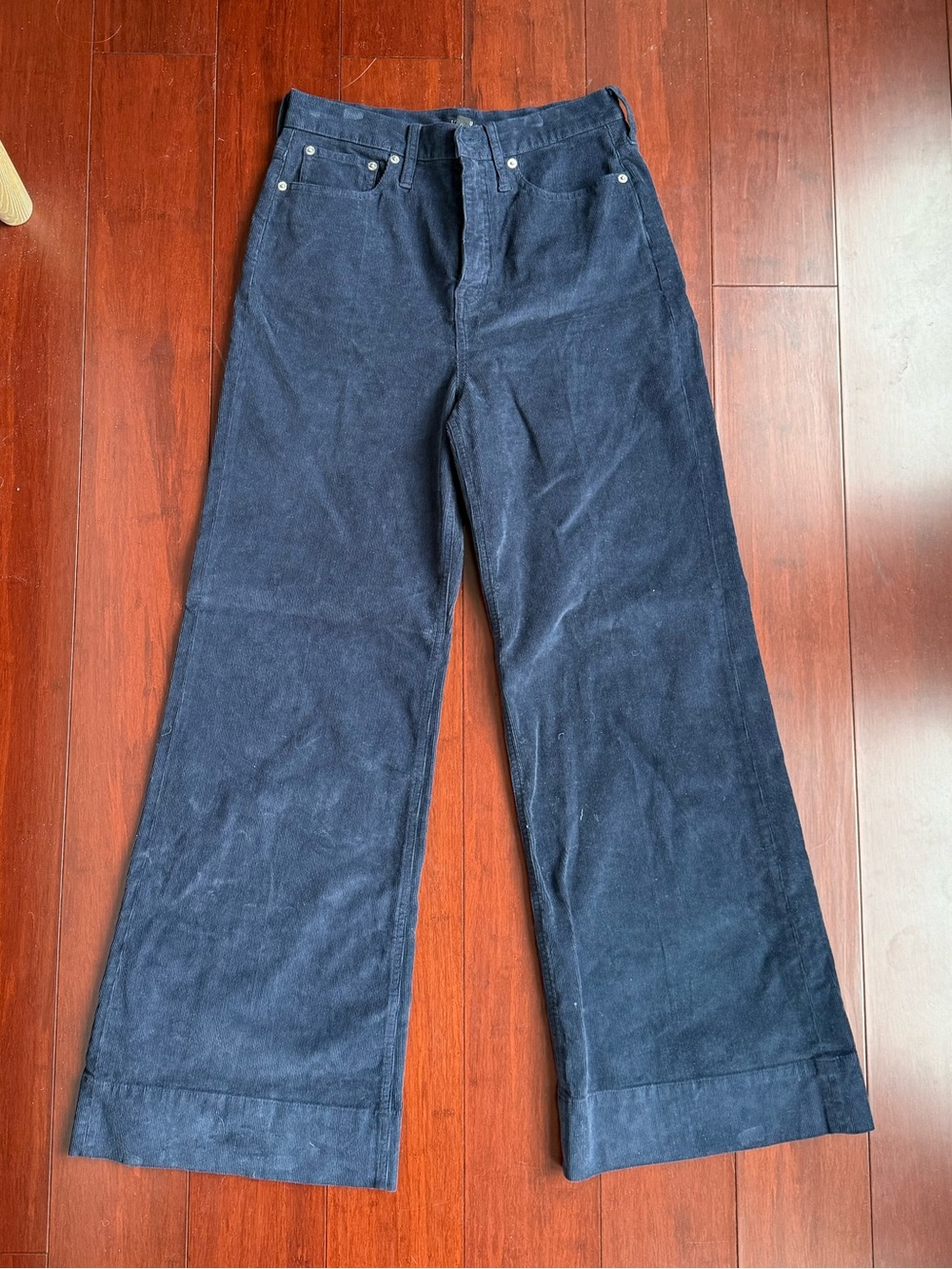 J. Crew Navy Corduroy Pants